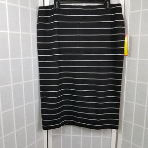 NWT Catherine Malandrino Skirt Straight Striped